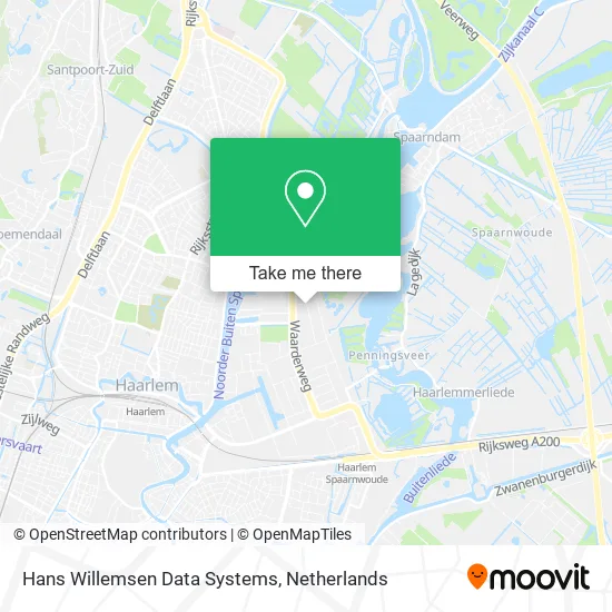 Hans Willemsen Data Systems map