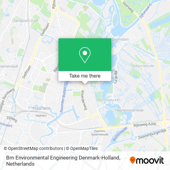 Bm Environmental Engineering Denmark-Holland map