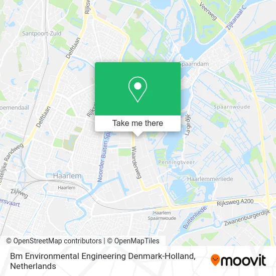Bm Environmental Engineering Denmark-Holland map