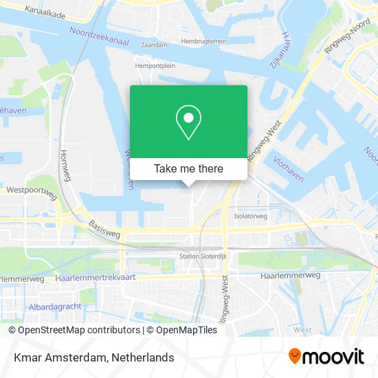 Kmar Amsterdam map