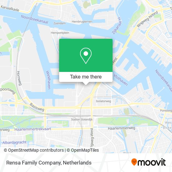 Rensa Family Company map