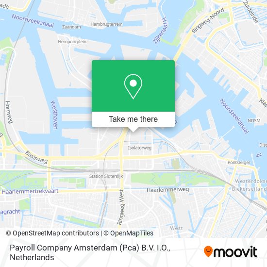 Payroll Company Amsterdam (Pca) B.V. I.O. Karte