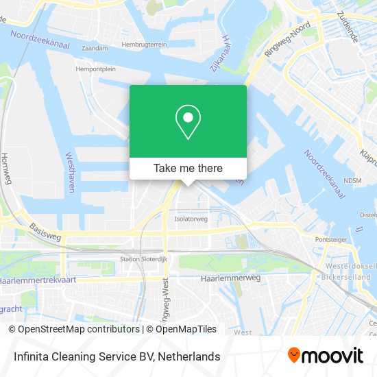 Infinita Cleaning Service BV map