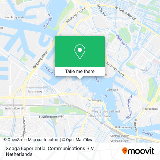 Xsaga Experiential Communications B.V. map