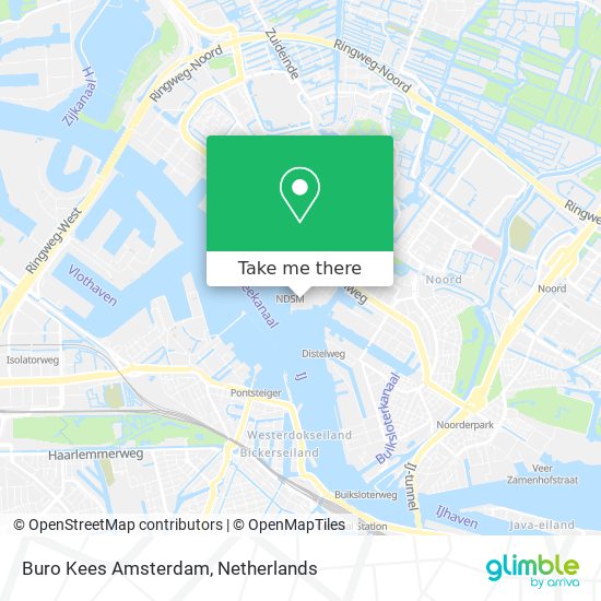 Buro Kees Amsterdam Karte