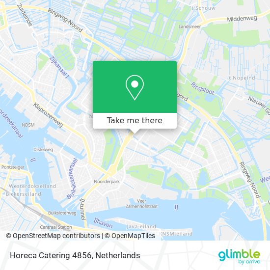 Horeca Catering 4856 map