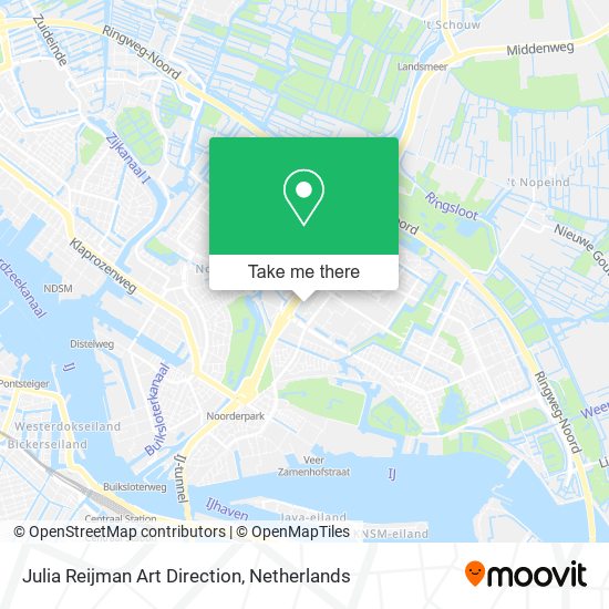 Julia Reijman Art Direction map