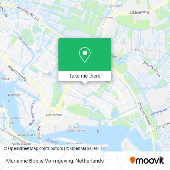 Marianne Boeije Vormgeving map