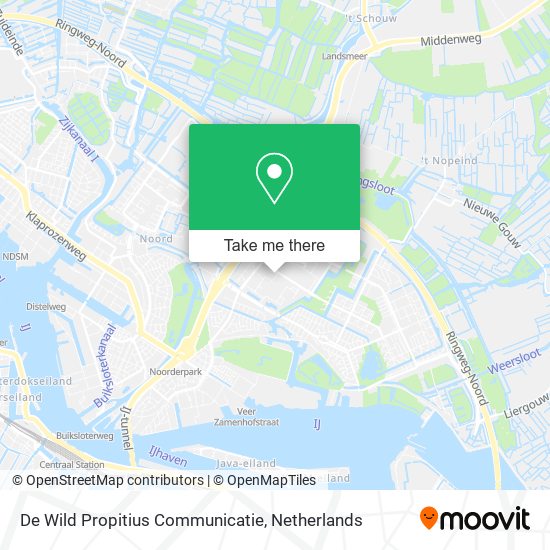 De Wild Propitius Communicatie map