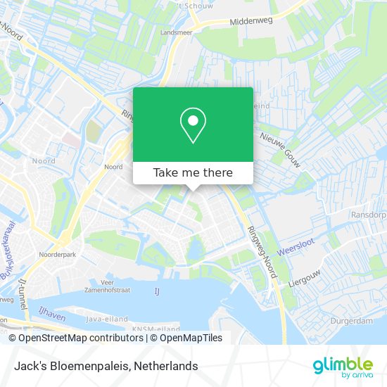 Jack's Bloemenpaleis map