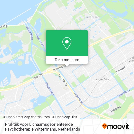 Praktijk voor Lichaamsgeoriënteerde Psychotherapie Wittermans map