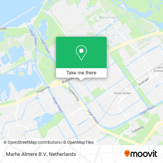 Marhe Almere B.V. map
