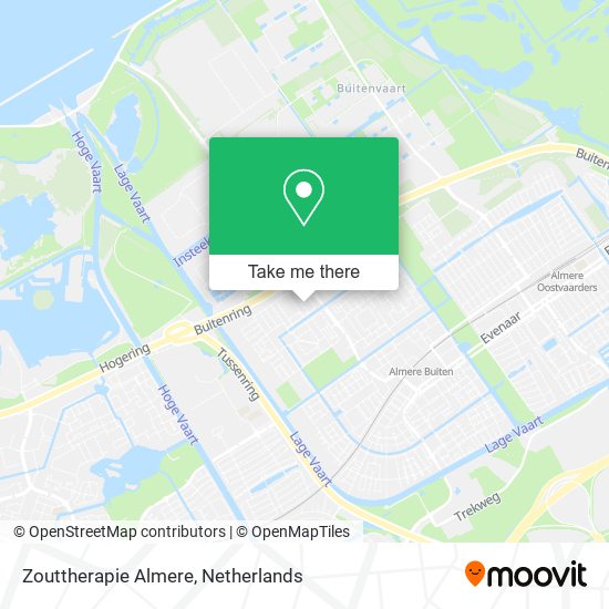 Zouttherapie Almere map