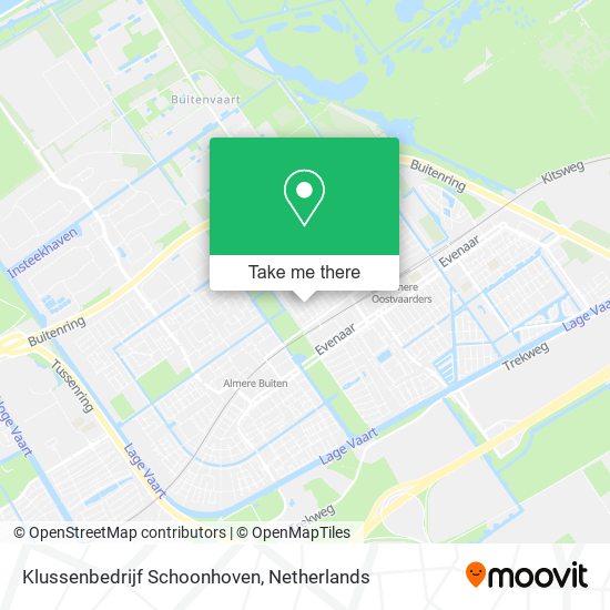 Klussenbedrijf Schoonhoven Karte