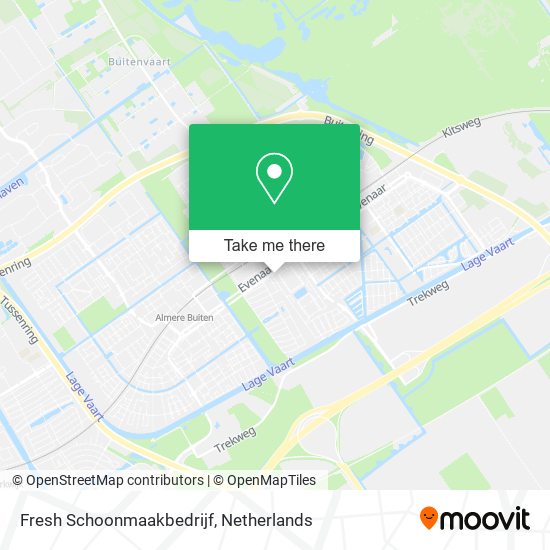 Fresh Schoonmaakbedrijf map