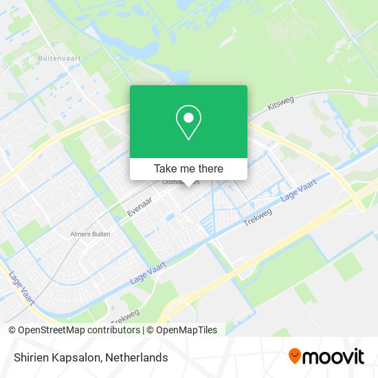 Shirien Kapsalon map