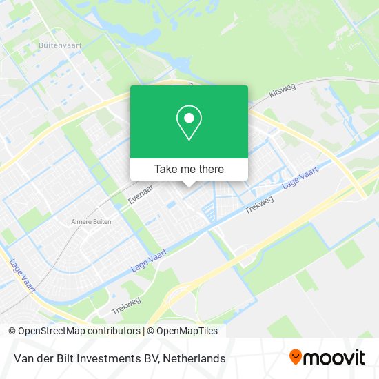 Van der Bilt Investments BV map