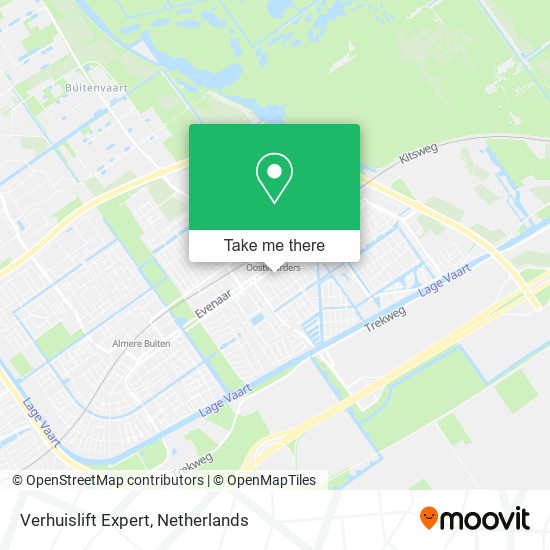 Verhuislift Expert map