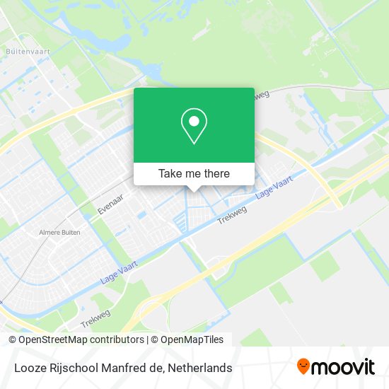 Looze Rijschool Manfred de map