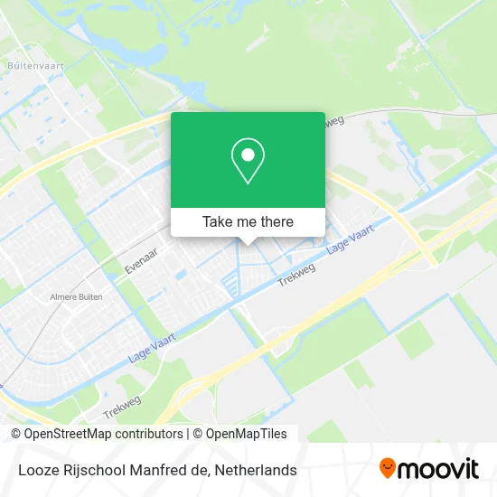 Looze Rijschool Manfred de map