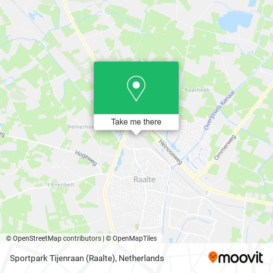 Sportpark Tijenraan (Raalte) map