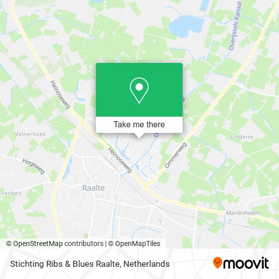 Stichting Ribs & Blues Raalte map