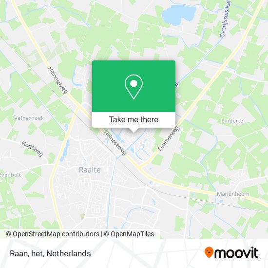 Raan, het map