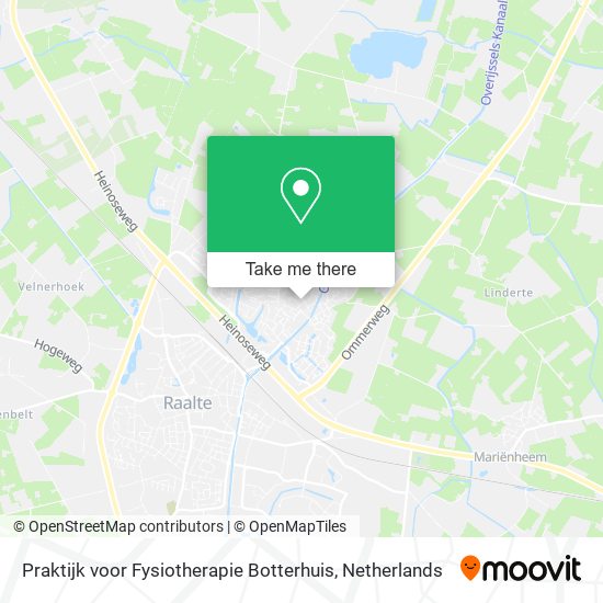 Praktijk voor Fysiotherapie Botterhuis Karte