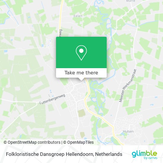 Folkloristische Dansgroep Hellendoorn map