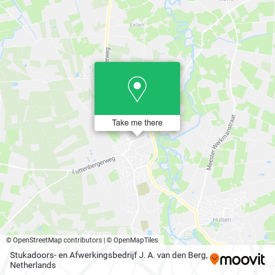 Stukadoors- en Afwerkingsbedrijf J. A. van den Berg map