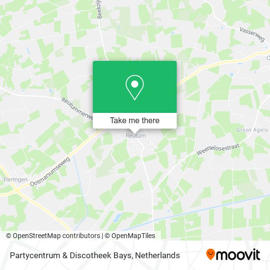 Partycentrum & Discotheek Bays map