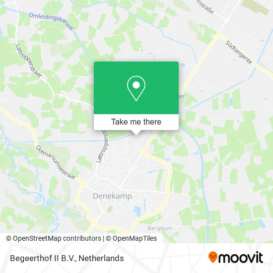 Begeerthof II B.V. Karte