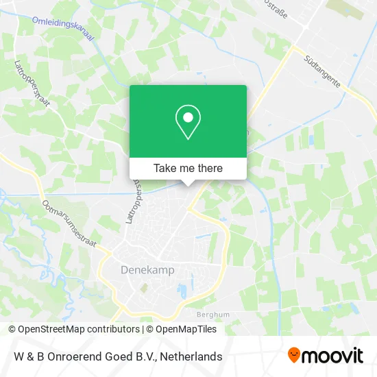 W & B Onroerend Goed B.V. map