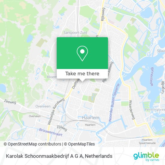 Karolak Schoonmaakbedrijf A G A map