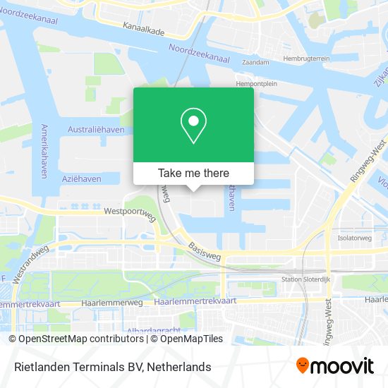 Rietlanden Terminals BV map