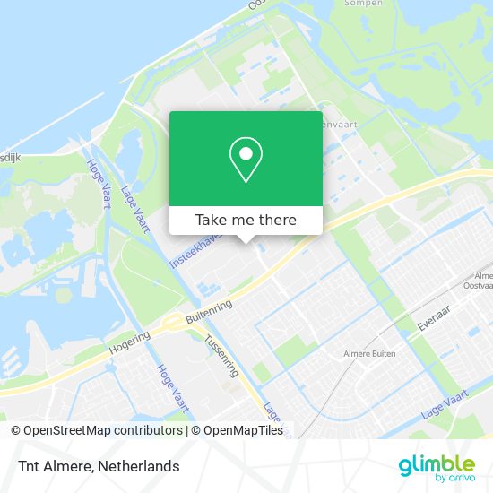 Tnt Almere map