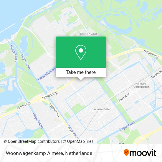 Woonwagenkamp Almere map