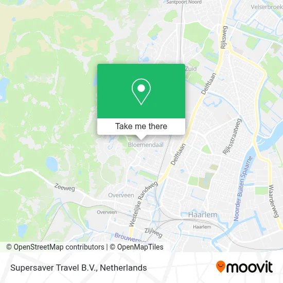 Supersaver Travel B.V. map