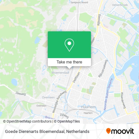 Goede Dierenarts Bloemendaal map