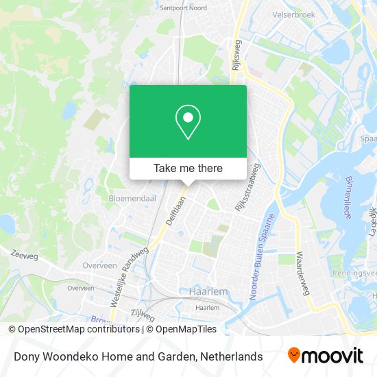 Dony Woondeko Home and Garden map