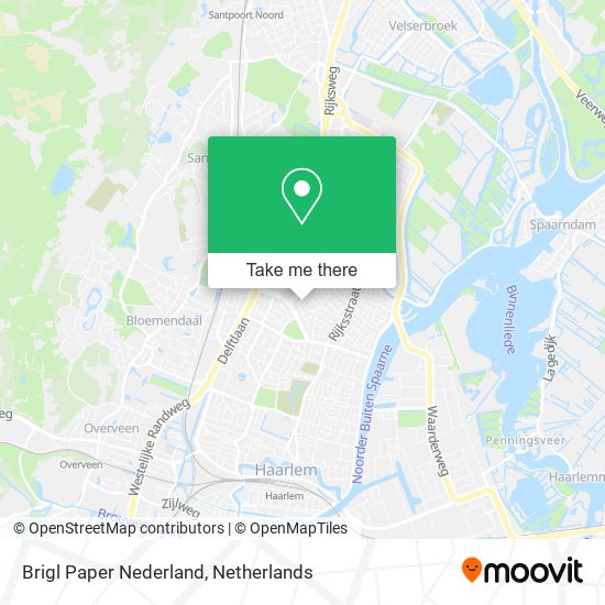 Brigl Paper Nederland map