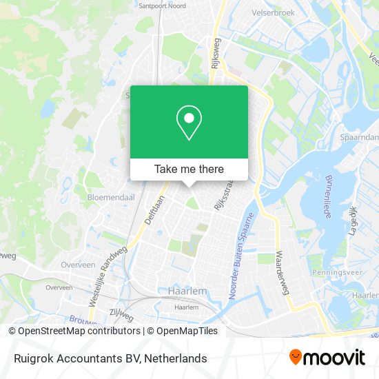 Ruigrok Accountants BV map