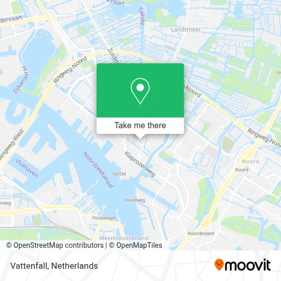 Vattenfall map