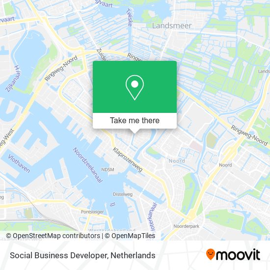 Social Business Developer map