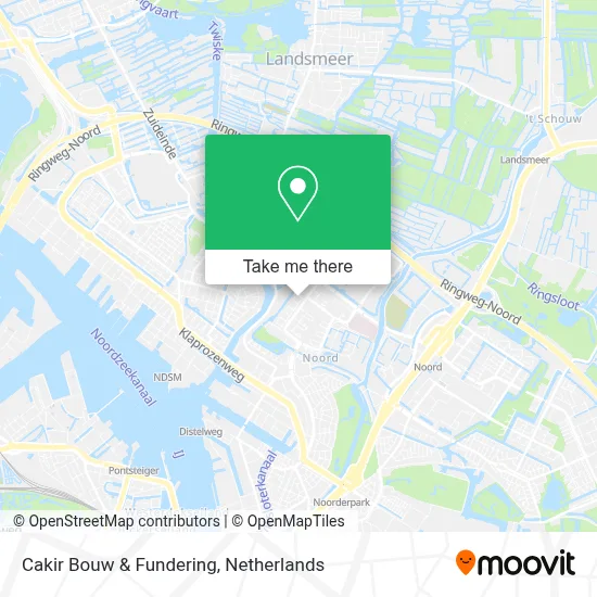 Cakir Bouw & Fundering map