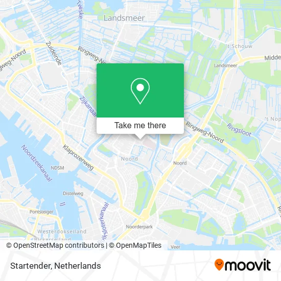 Startender map