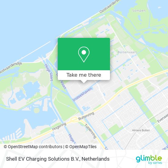 Shell EV Charging Solutions B.V. map