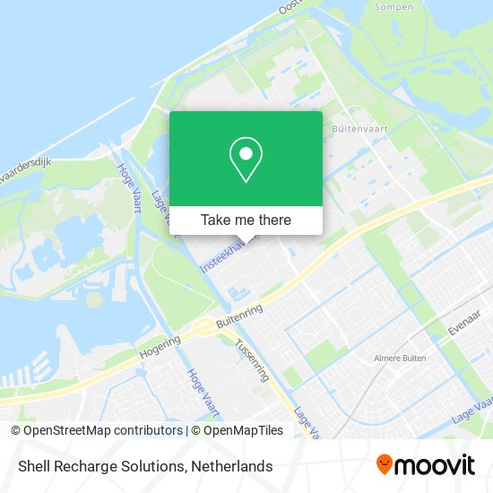 Shell Recharge Solutions map