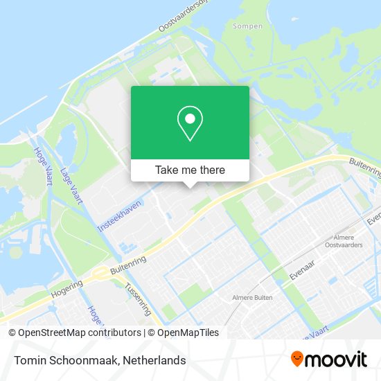 Tomin Schoonmaak map