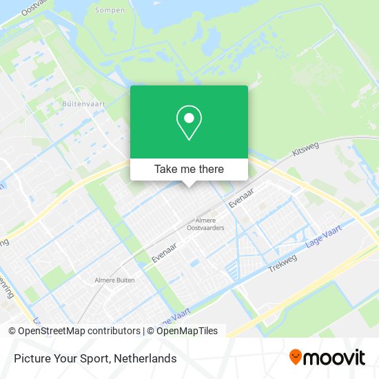 Picture Your Sport map